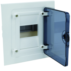 Coffret encastr� 4 M porte tra 