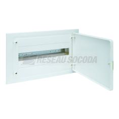  Coffret encastr� 18 M porte op 