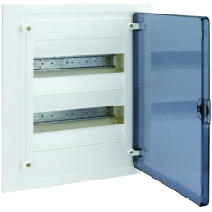  Coffret encastr� 24 M porte tr 