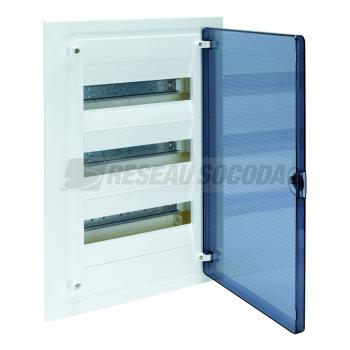  Coffret encastr� 36 M porte tr 