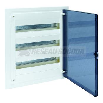  Coffret encastr� 54 M porte tr 