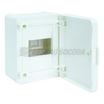  Coffret saillie 4 M porte opaq 