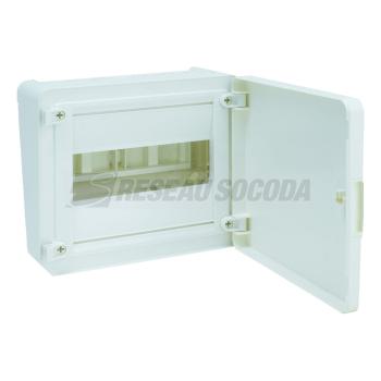  Coffret saillie 8 M porte opaq 