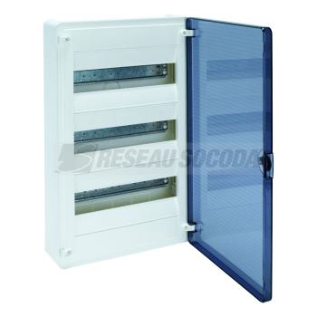  Coffret saillie 36 M porte tra 