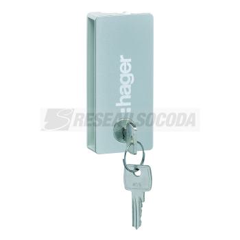  Serrure � cl� 1242E porte opaq 