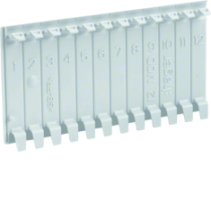  Obturateur en bande, 6M, RAL 7 