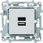  Chargeur Dble USB 3A type A+C 