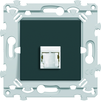  RJ45 CAT.6 STP simple anthraci 