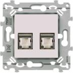  RJ45 CAT.6A STP double Gr.3TV 
