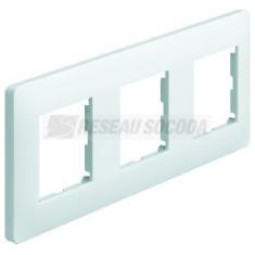  Plaque 3 postes entr.71 Pure 