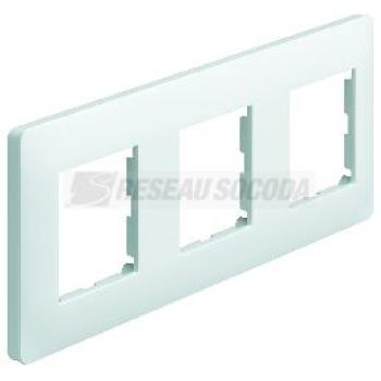 Plaque 3 postes entr.71 Pure 
