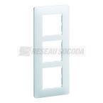  Plaque 3 postes entr.57 Pure 