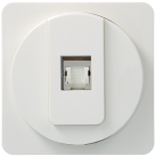  RJ45 Cat.6 STP Gr 2TV complet 