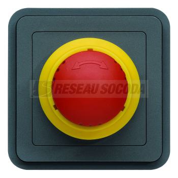  Arr�t d'urg. 1/4 tour ass. cub 