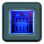  Voyant signal. LED bleu cubyko 