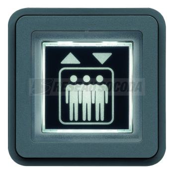  Voyant signal. LED blanc cubyk 
