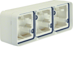  Bo�te saillie triple horiz. cu 
