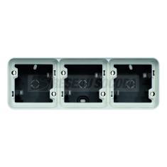  Bo�te saillie triple horiz. cu 