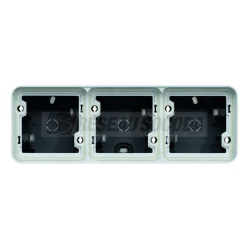 Bo�te saillie triple horiz. cu 
