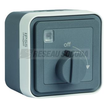  Minuterie bouton rotatif cubyk 