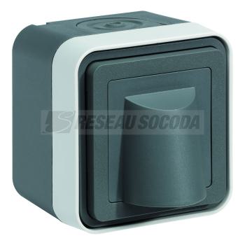  cubyko Sortie câble sail. gris 