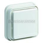  PC 2P+T Cubyko encastr� Blanc 