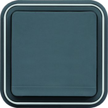  PC 2P+T Cubyko encastr� Gris 