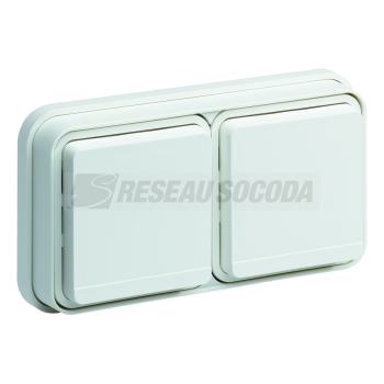  PC dble Cubyko hor. 2P+T encas 