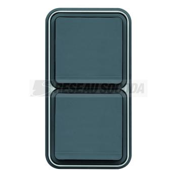  PC dble Cubyko vert 2P+T encas 