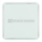  1 touche Cubyko KNX Blanc 