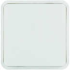  1 touche Cubyko KNX Blanc 