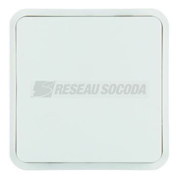  1 touche Cubyko KNX Blanc 
