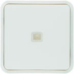  1 touche KNX � voyant cubyko b 