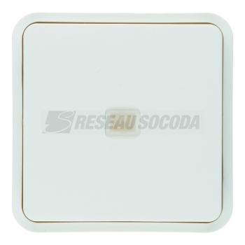  1 touche KNX � voyant cubyko b 