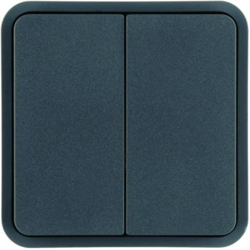  2 touches Cubyko KNX Gris 