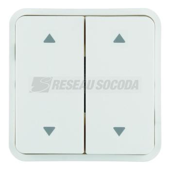  2 t. Cubyko KNX pr 2 VR Blanc 