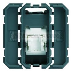  RJ45 gallery cat.6 UTP 2M incl 