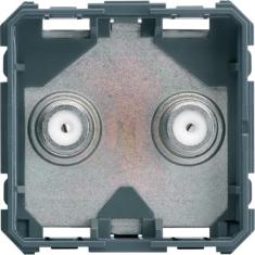 Prise TV+FM double type F 2M 