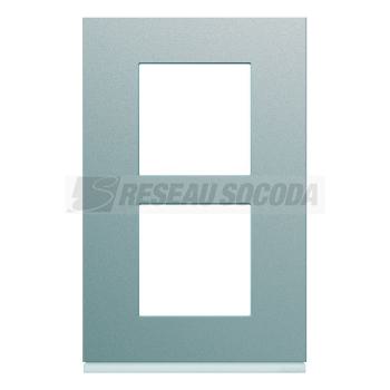 Plaque gallery 2P V57mm titane 