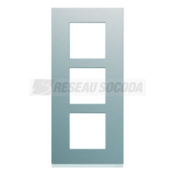  Plaque gallery 3P V57mm titane 
