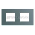  Plaque gallery plastique 2P H7 