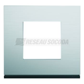  Plaque gallery 1P natural alu 