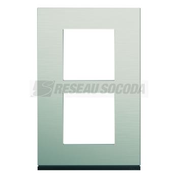  Plaque 2P V57 antique alu 