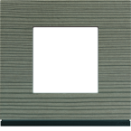  Plaque gallery 1P grey wood 