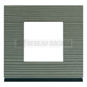  Plaque gallery 1P grey wood 