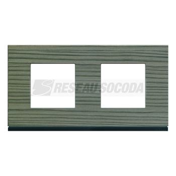  Plaque 2P H71 grey wood 