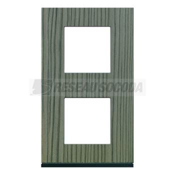  Plaque gallery 2P V71 grey woo 