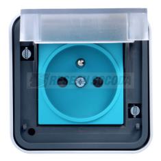  Prise Witty IP55 3KW 2P+T M2+ 