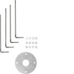  Socle pour scellement des pied 