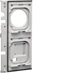  Support prise gris M3 avec cl� 